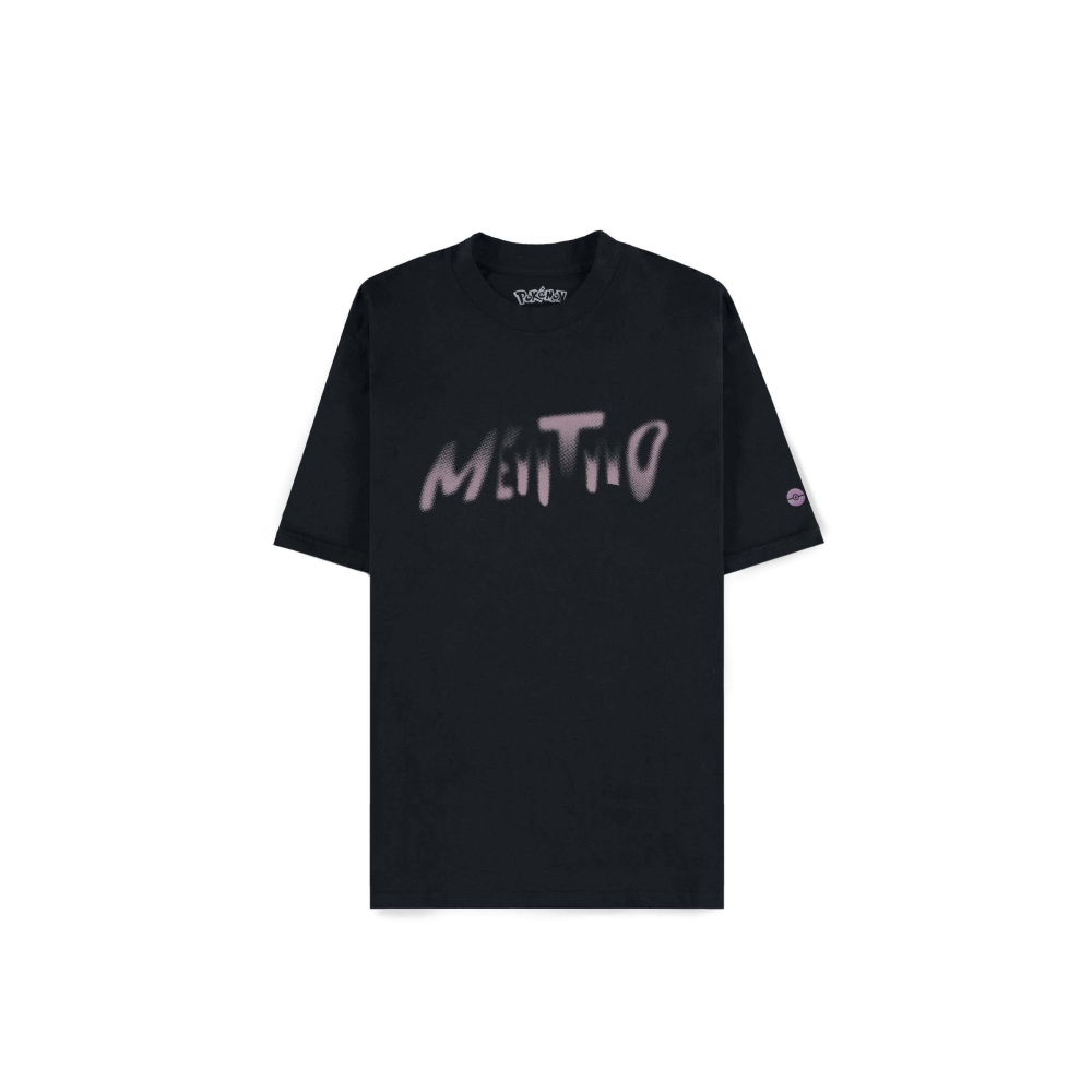 Pokémon - Mewtwo (Loose fit) Unisex TShirt - Schwarz